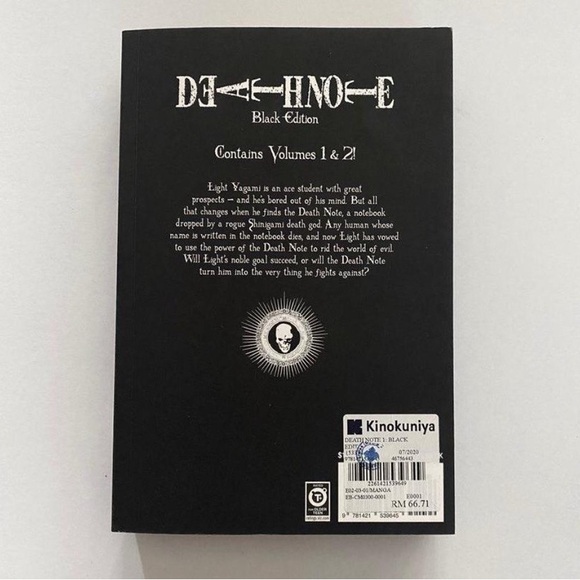 Death Note Black Edition Volume I Manga Book - Picture 3 of 5